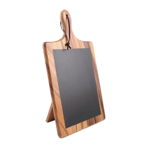 Planche en acacia et ardoise avec support T&G Woodware