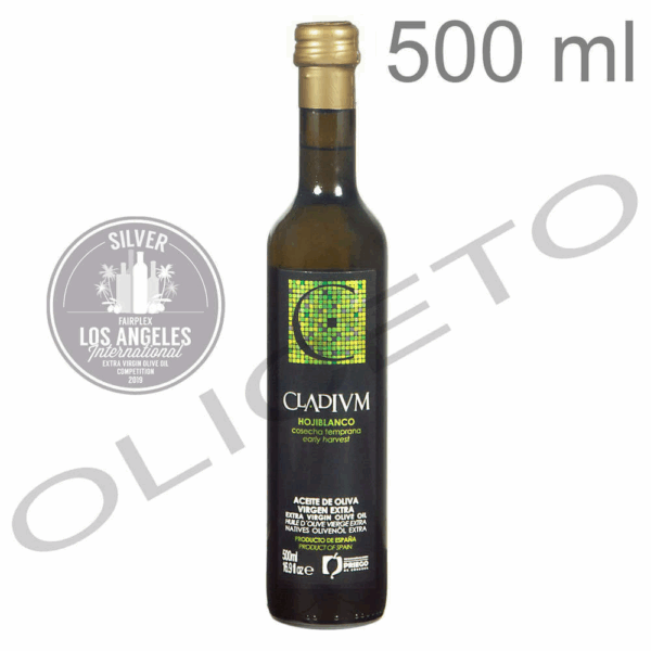 Cladium DOP Huile d'Olive Sélection Spéciale Cladivm 500 ml Monocultivo Hojiblanca - Aroden