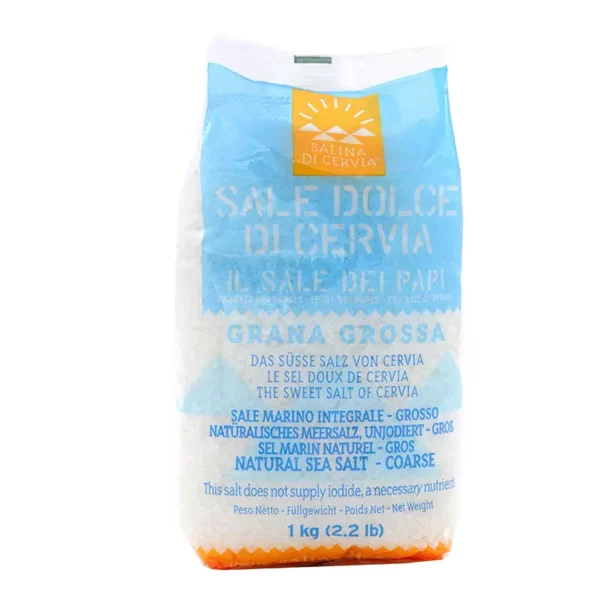 Coarse Sweet Sea Salt of Cervia 1 kg
