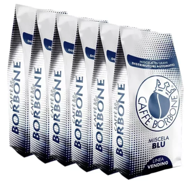 Coffee Beans Vending BLUE Blend Caffè Borbone 1 kg x 6