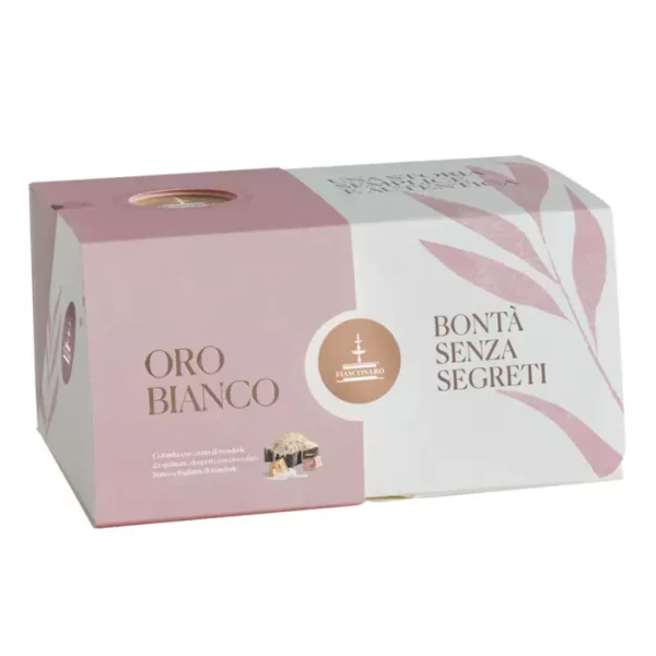 Colomba Oro Bianco Fiasconaro with Almond Cream 1 kg