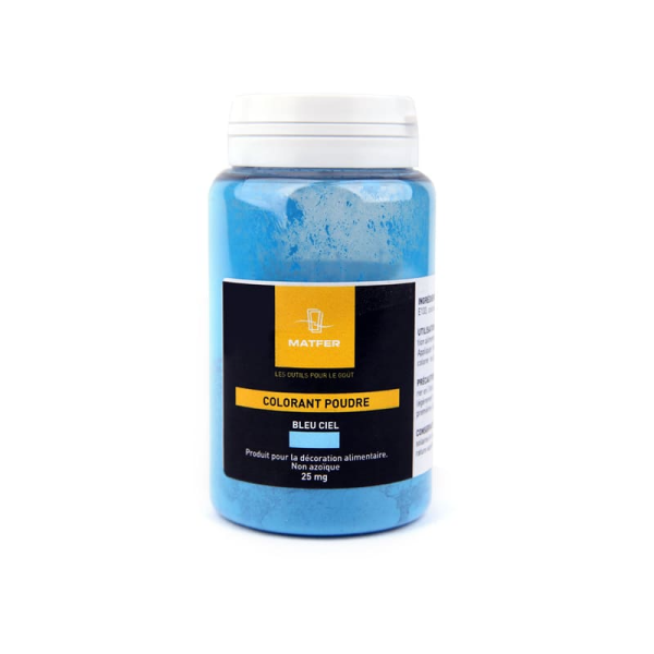 Colorant alimentaire bleu ciel