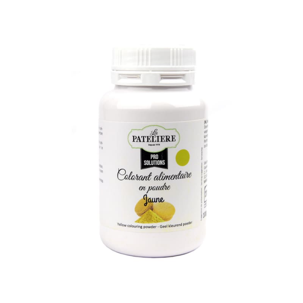 Colorant alimentaire en poudre jaune