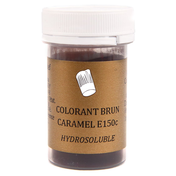 Colorant alimentaire brun caramel