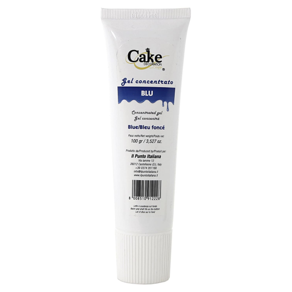 Colorant alimentaire en gel