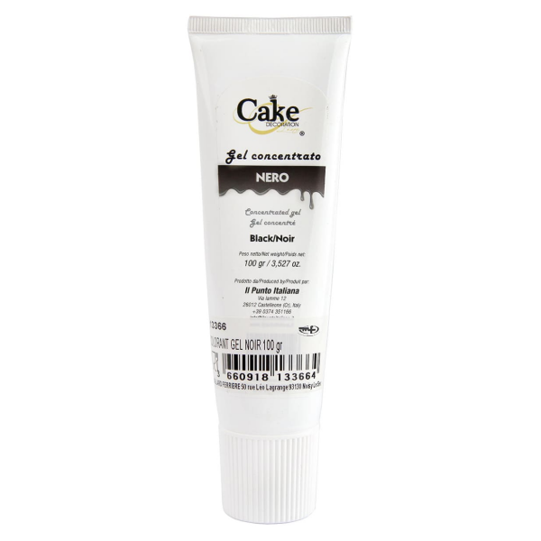 Colorant alimentaire en gel
