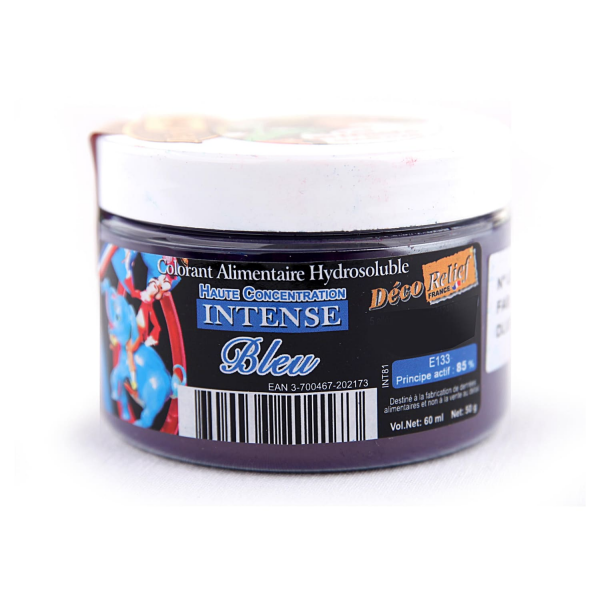 Colorant alimentaire bleu E133