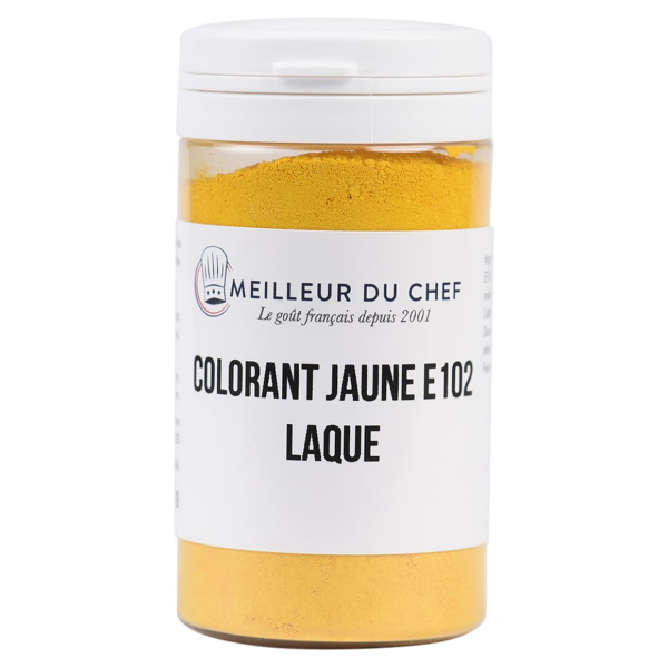 Colorant alimentaire en poudre jaune