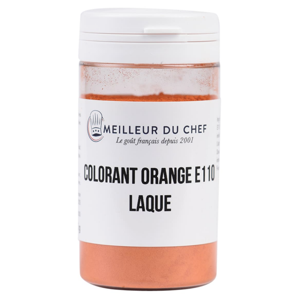 Colorant alimentaire en poudre orange