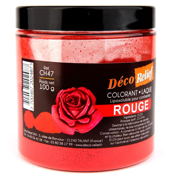 Colorant liposoluble rouge