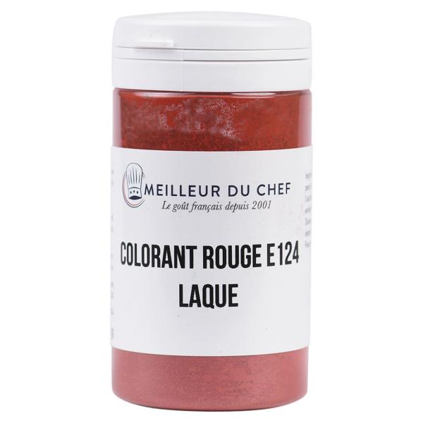 Colorant alimentaire en poudre rouge E124