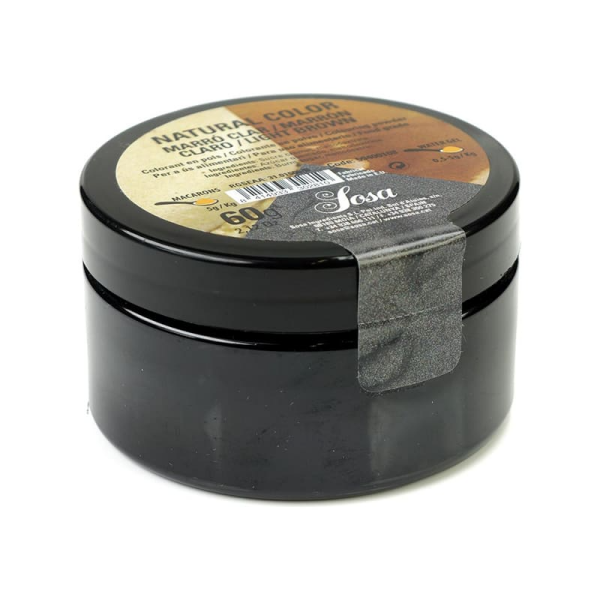 Colorant naturel marron clair en poudre
