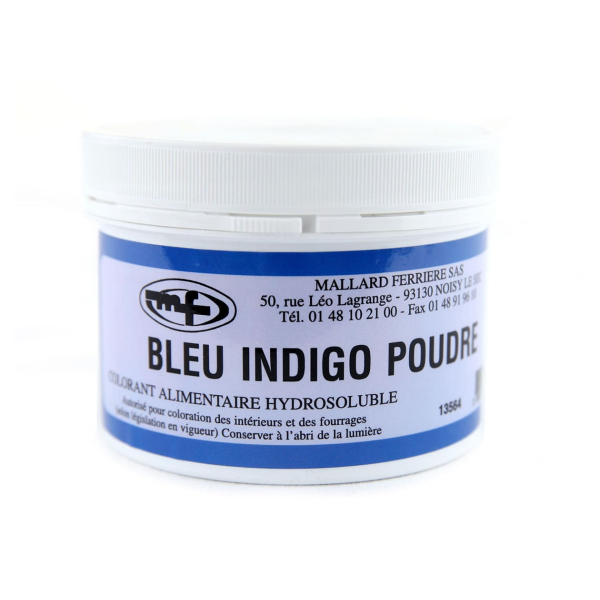 Colorant alimentaire en poudre bleu indigo