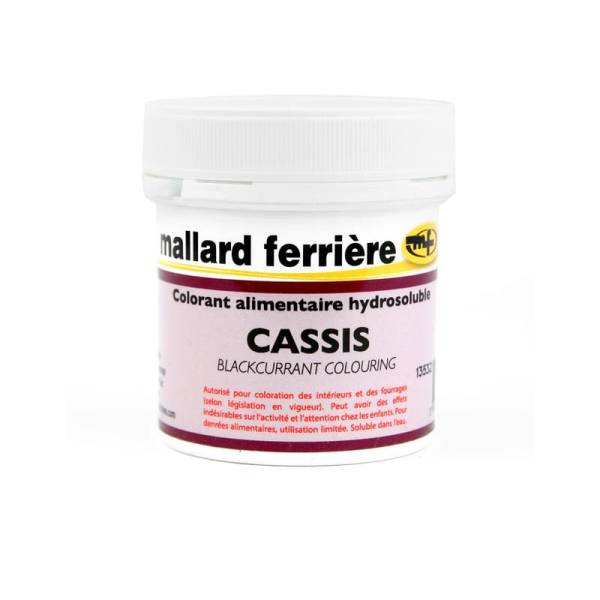 Colorant alimentaire en poudre cassis