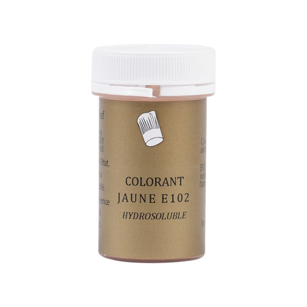 Colorant alimentaire en poudre jaune