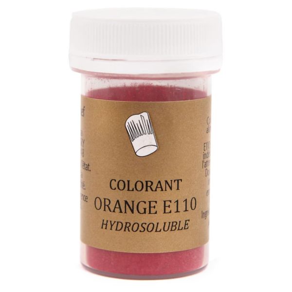 Colorant alimentaire en poudre orange