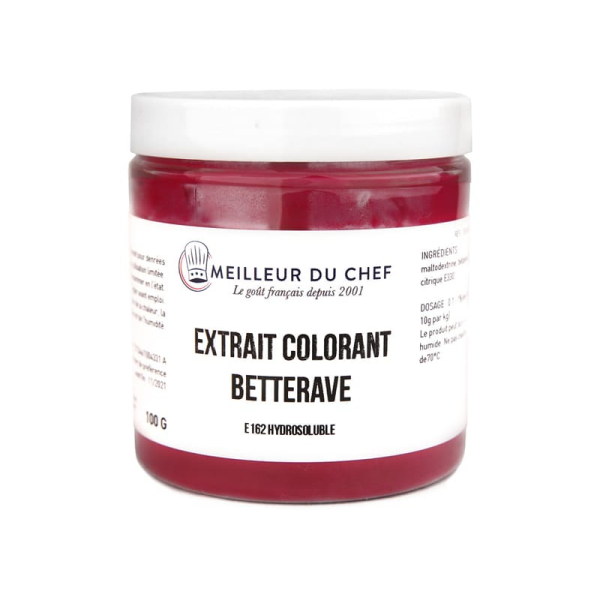 Colorant alimentaire en poudre rouge betterave