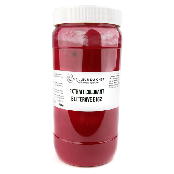 Colorant alimentaire en poudre rouge betterave