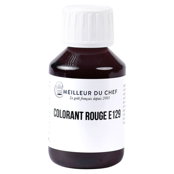 Colorant alimentaire liquide