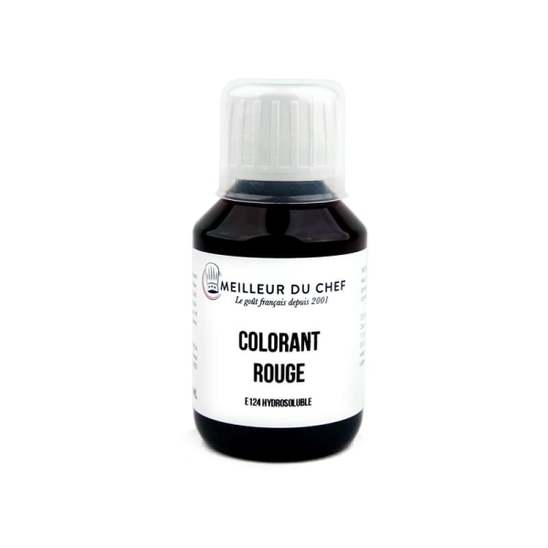 Colorant alimentaire liquide