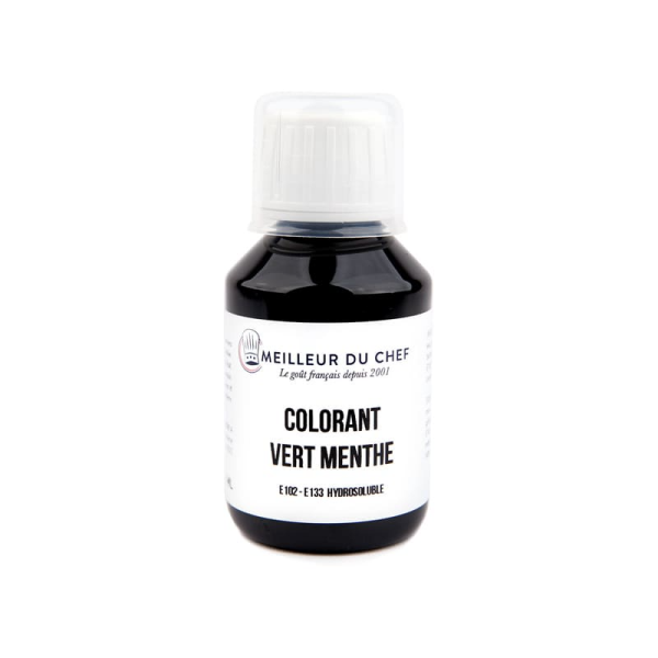 Colorant alimentaire liquide