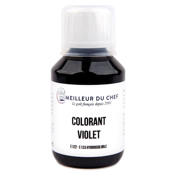 Colorant alimentaire liquide