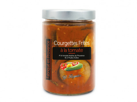 Courgettes Frites À La Tomate De Provence Yr - Bocal 580ml