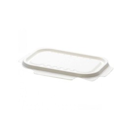 Couvercle bagasse pour barquettes bagasse 850 ml et 1000 ml - par 125