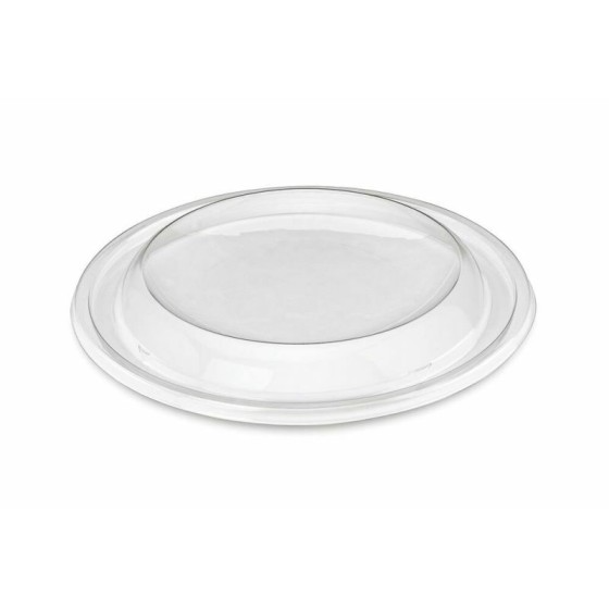 Couvercle plastique transparent pour saladier plastique noir Bowlipack 1000 et 1300 ml - par 20