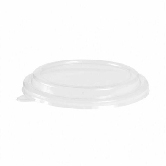Couvercle transparent bol salade kraft noir 500 et 1000 ml - par 50