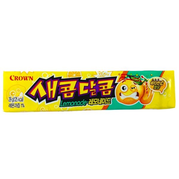 Crown Saekom Dalkom Lemonade Flavor