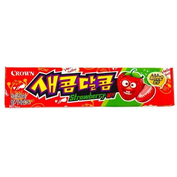Crown Saekom Dalkom Strawberry Flavor