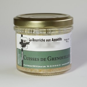 Cuisses de grenouille et lard fumé