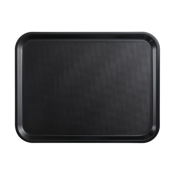 Plateau surface lisse Cambro Capri noir 330x430mm