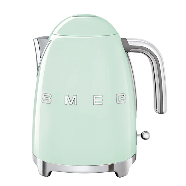 Bouilloire vert d’eau 1,7 L 2400 W KLF03PGEU Smeg