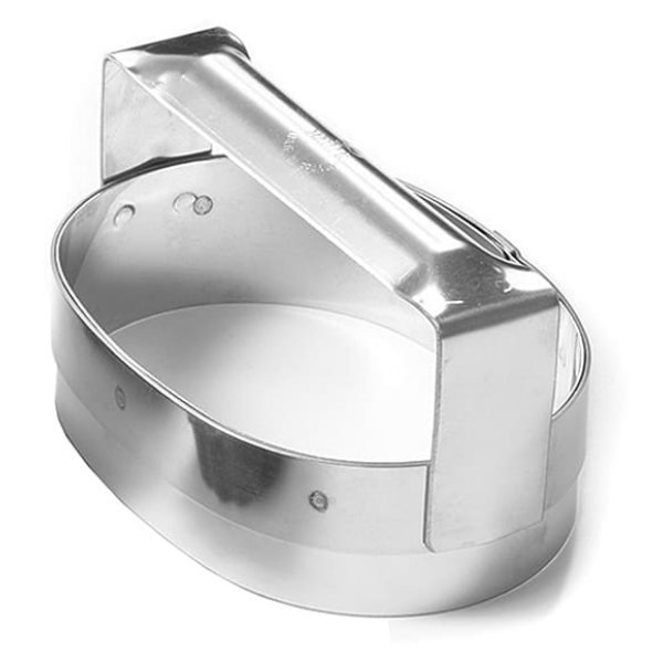 Découpoir oblong ovale en inox