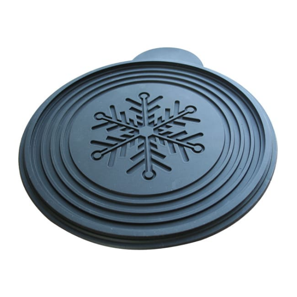 Disque de cuisson relief - flocon de neige