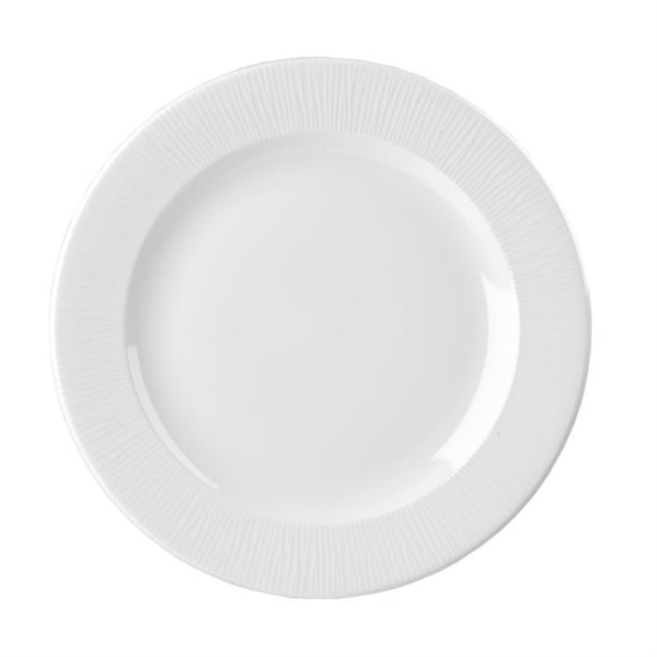 Assiettes à bord large Churchill Bamboo 280mm (Lot de 12)