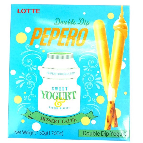 Lotte Double Dip Sweet Yogurt Pepero