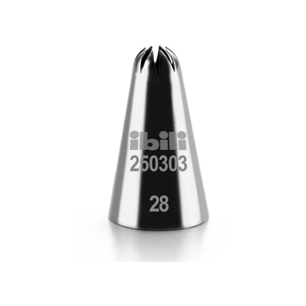 Douille inox étoile fermée