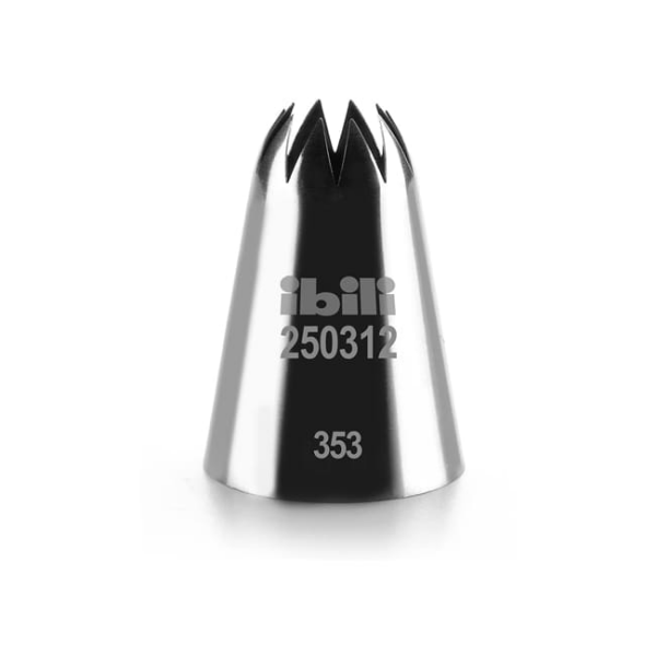 Douille inox étoile fermée