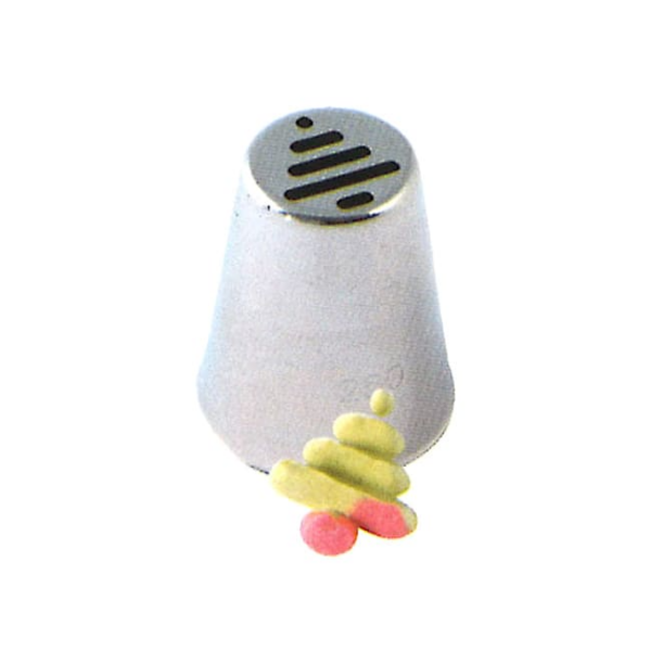 Douille inox décor bx0250
