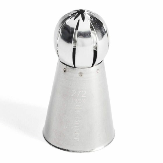 Douille russe sphère fine en inox - à l'unité
