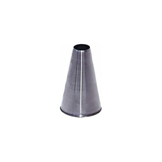 Douille unie Ø 0,8 cm en inox - à l'unité