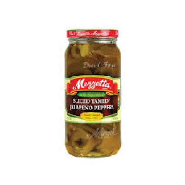 Sliced Tamed Jalapeno peppers