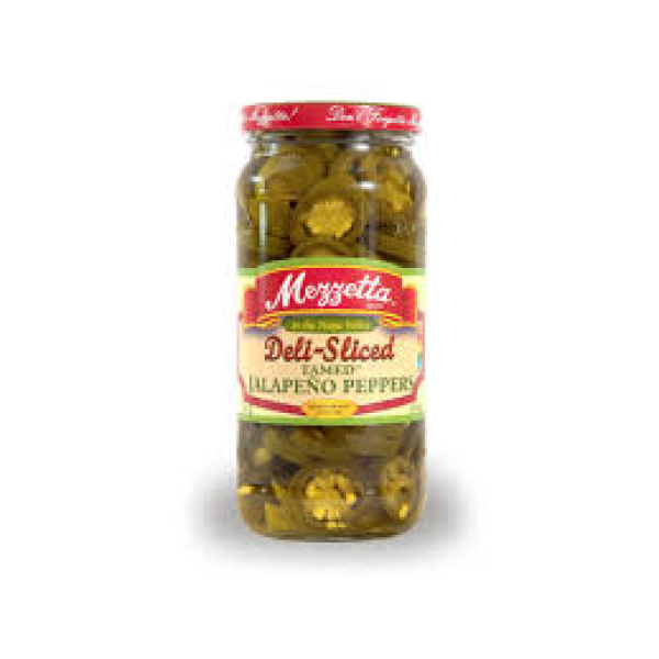 Sliced Tamed Jalapeno peppers
