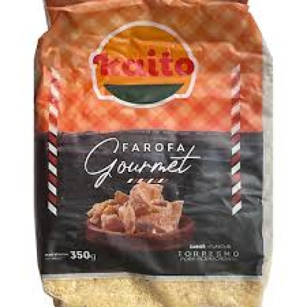Farofa Gourmet Torresmo / Pork Scratchings Farofa KAITO - 350g