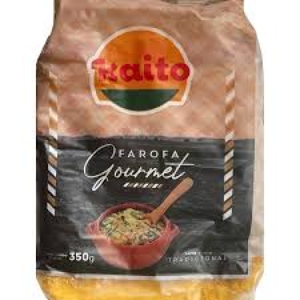 Farofa Gourmet Tradicional / Tradicional Gourmet Farofa KAITO - 350g