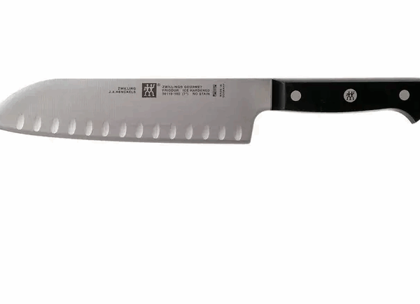 Zwilling Gourmet couteau santoku tranchant creux 18 cm, 36118-181-0