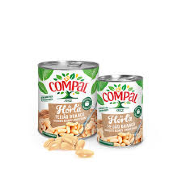 Feijão Branco / White Beans COMPAL - 410g